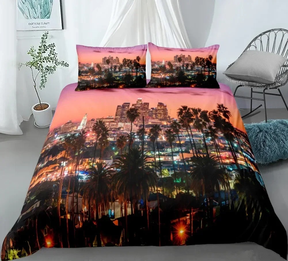 Home Textiles New York - 3D Print New York City Night