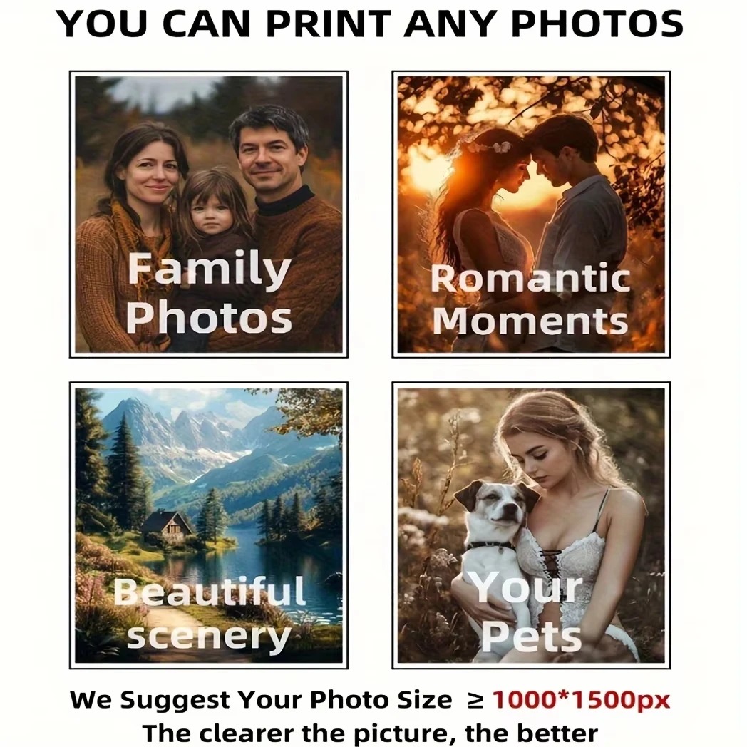 Custom Print Canvas Poster Ani - Home Textiles & Furnishings ulasan dan harga