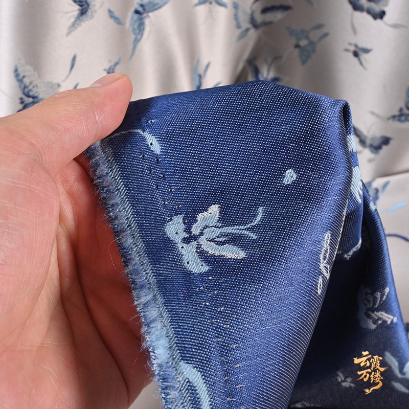 Relief embroidery fabric soft  - Home Textiles Designer ulasan dan harga