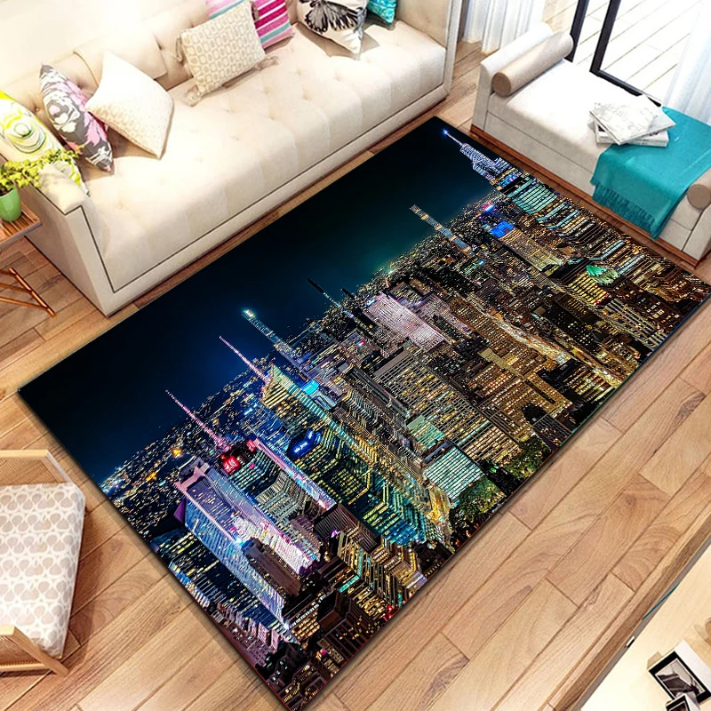 New York City Street View Carp - Home Textiles New York ulasan dan harga