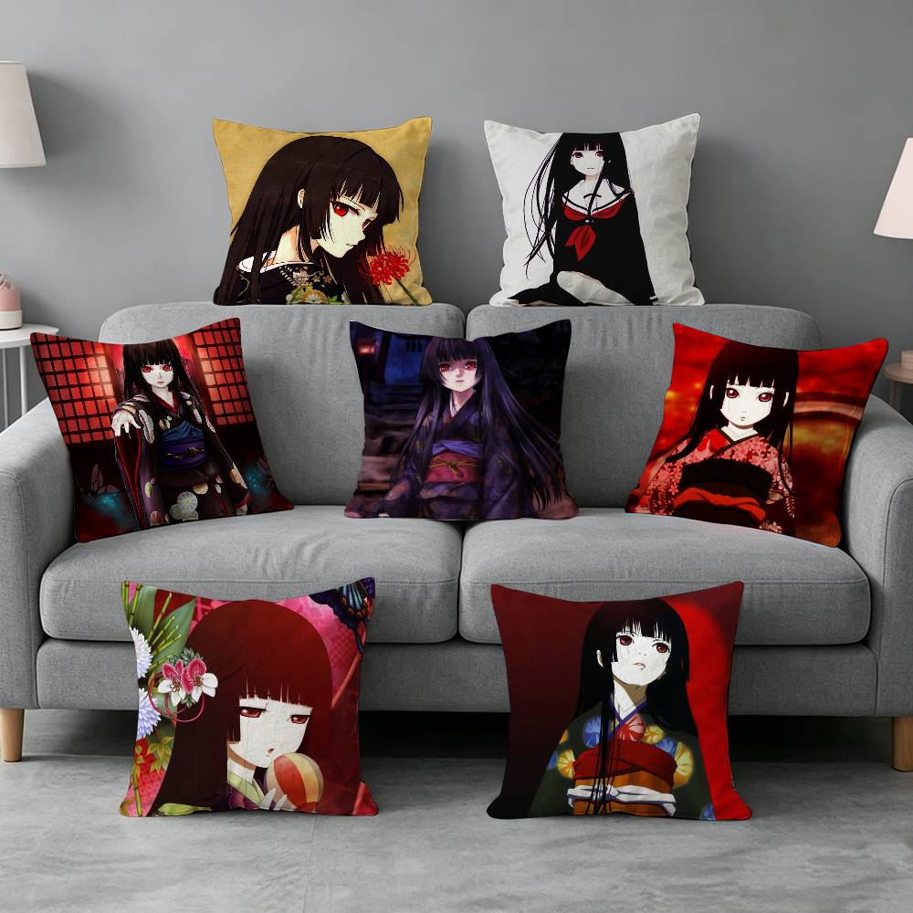 Hell G-Girl Anime-e Pillow cov - Home Textiles Definition ulasan dan harga