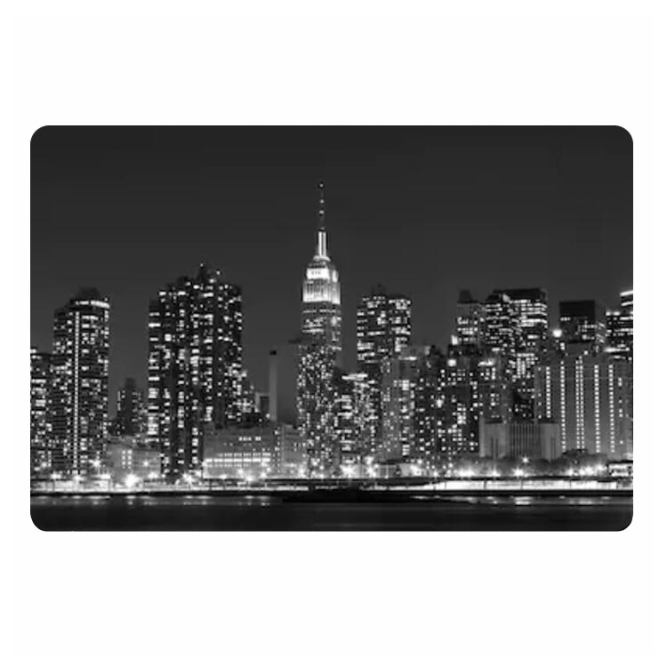 Modern New York City at Sunset - Home Textiles New York ulasan dan harga