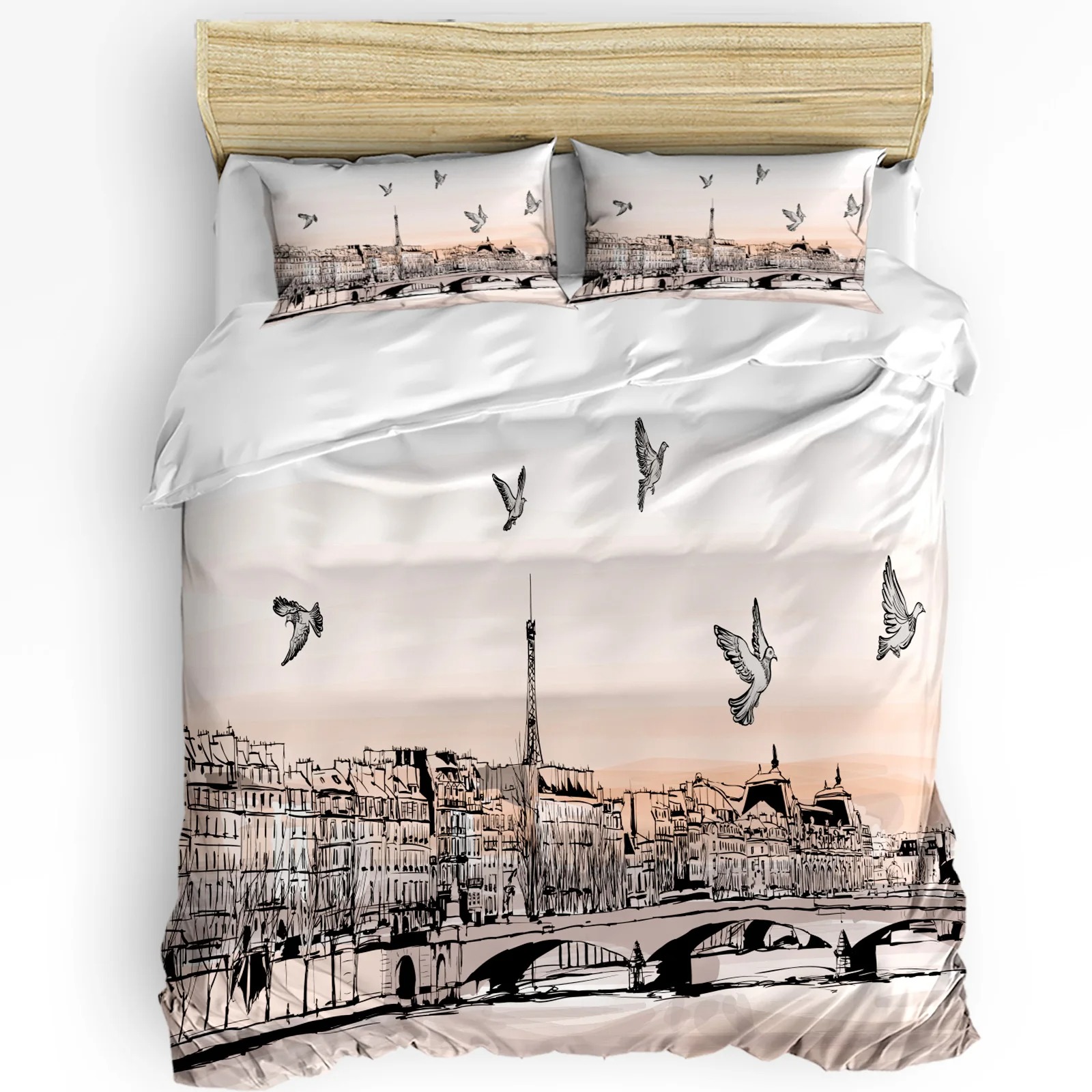 New York Sketch City Duvet Cov - Home Textiles New York ulasan dan harga