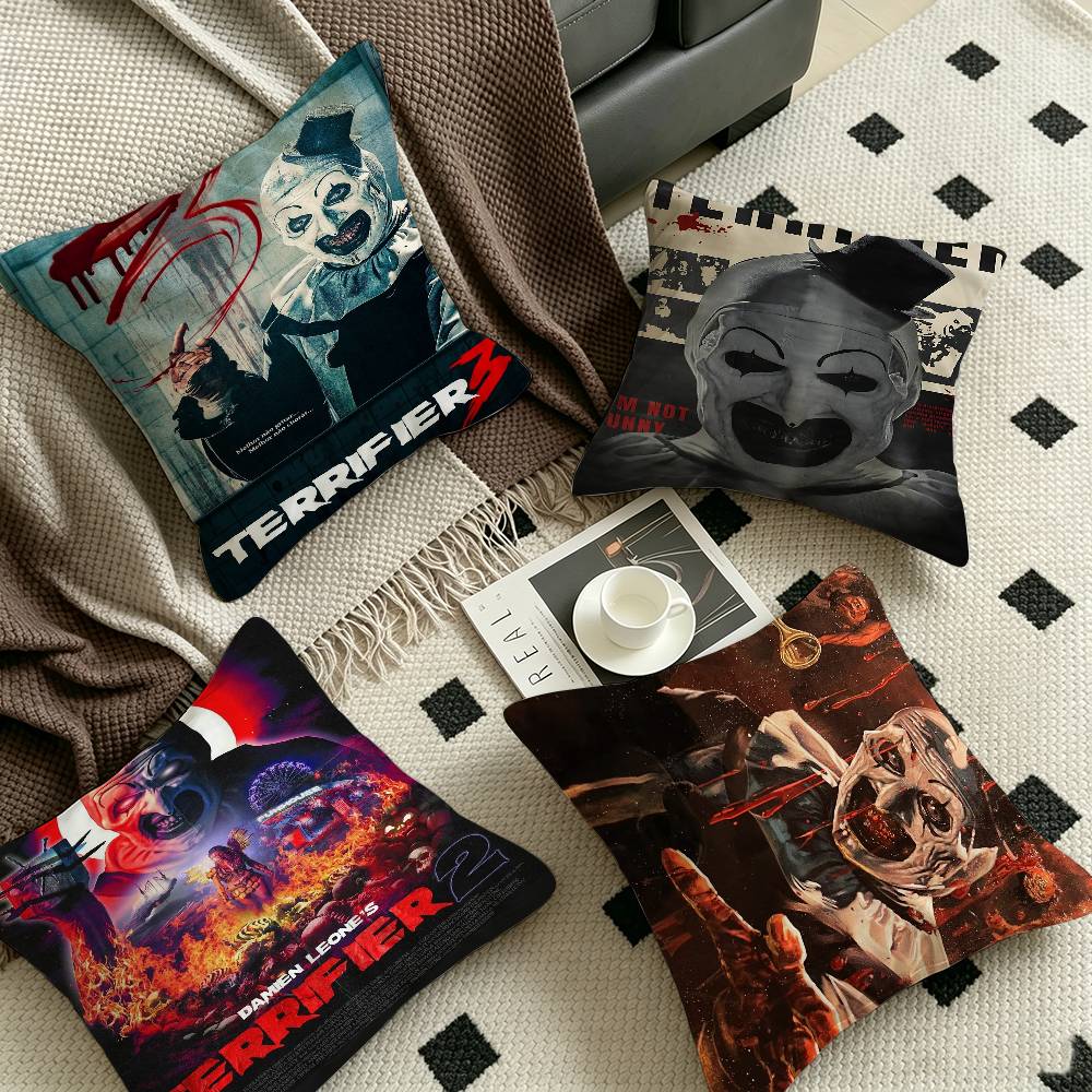 Horror Movie Terrifiers Pillow - Home.Textiles Cushion ulasan dan harga