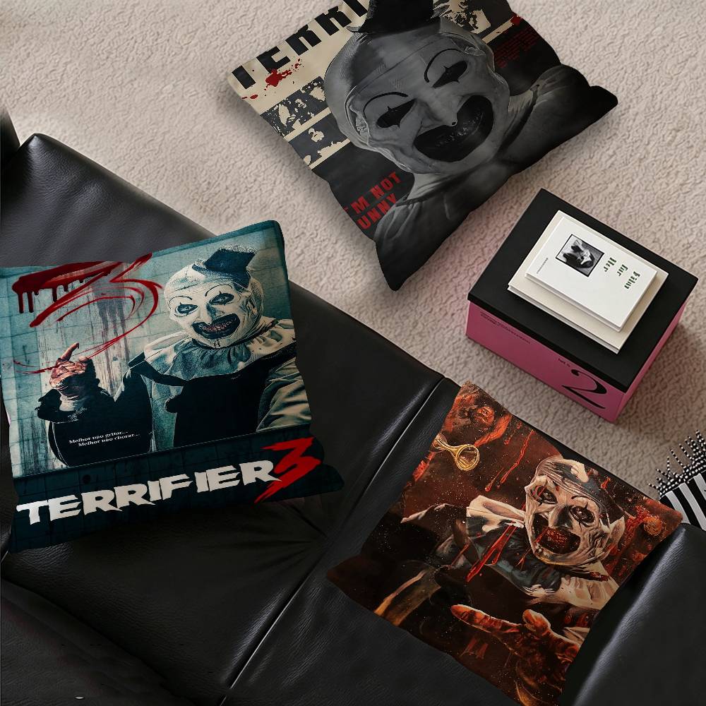 Horror Movie Terrifiers Pillow - Home.Textiles Cushion ulasan dan harga