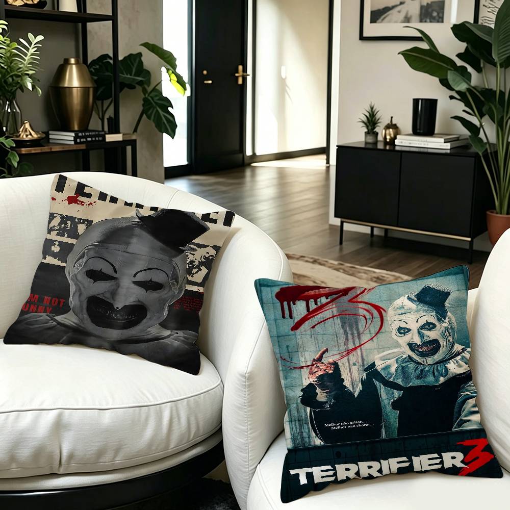 Horror Movie Terrifiers Pillow - Home.Textiles Cushion ulasan dan harga