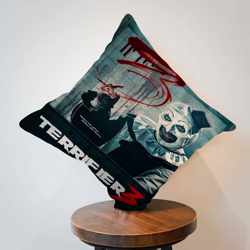 Horror Movie Terrifiers Pillow - Home.Textiles Cushion ulasan dan harga