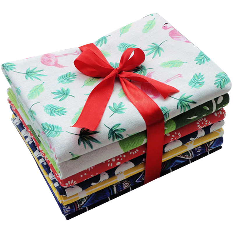 Flamingo Printed Cotton Linen  - Hot Home Of Textiles ulasan dan harga