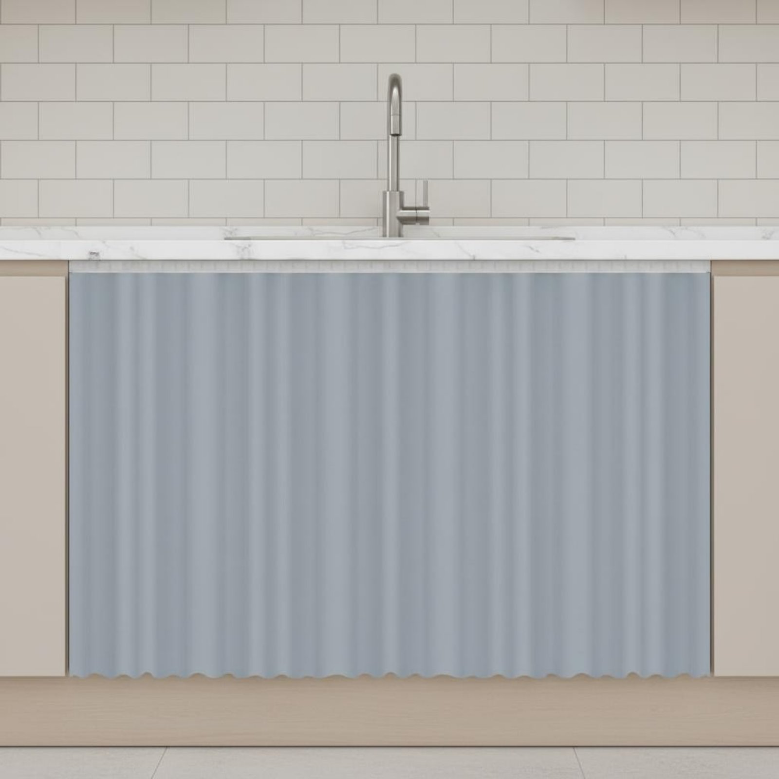 Hook and Loop Cabinet Curtain  - Home Textiles Designer ulasan dan harga