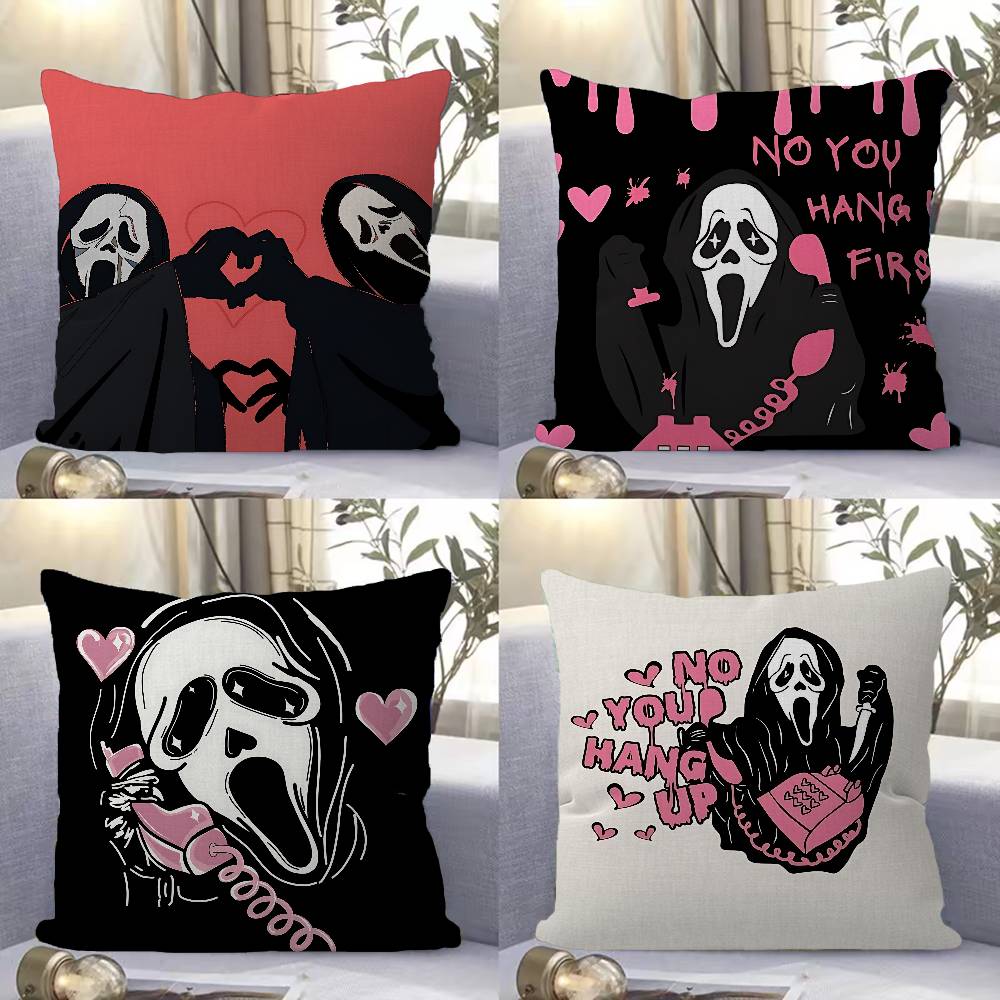 S-SCREAMS Horror Movie Pillow  - Home.Textiles Cushion ulasan dan harga