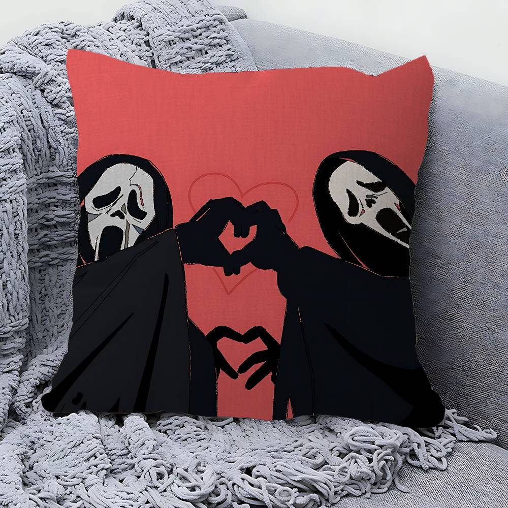 S-SCREAMS Horror Movie Pillow  - Home.Textiles Cushion ulasan dan harga