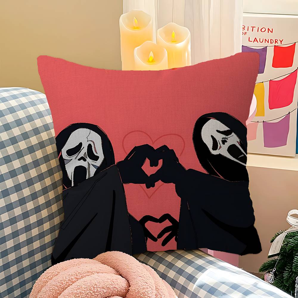 S-SCREAMS Horror Movie Pillow  - Home.Textiles Cushion ulasan dan harga