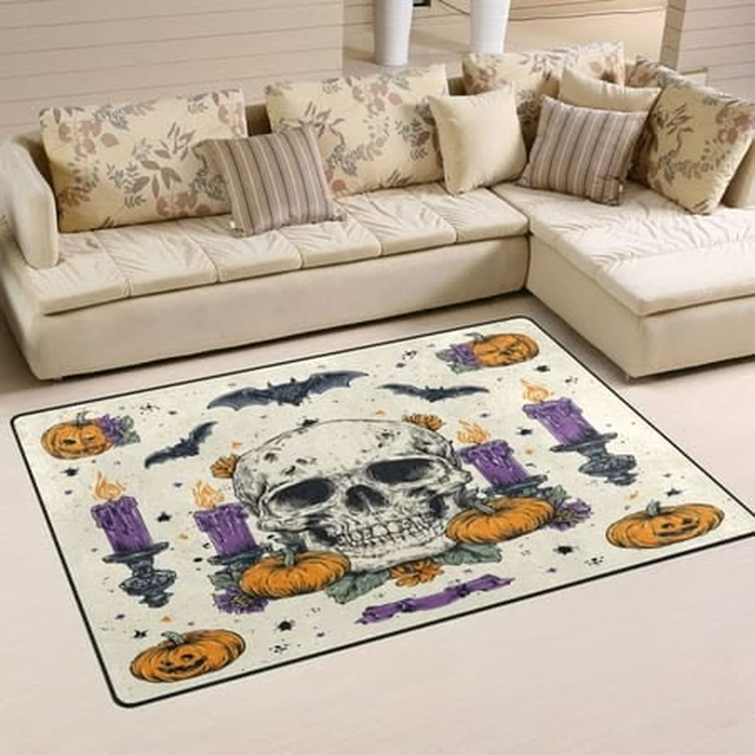 Non-Slip Carpet, Washable Indo - Home Textiles Designer ulasan dan harga