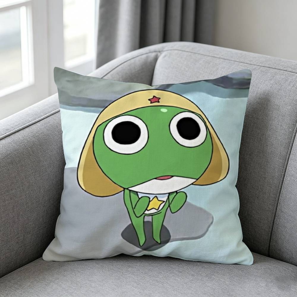 Keroro Gunsous-s Frog-g Pillow - Home Textiles Definition ulasan dan harga