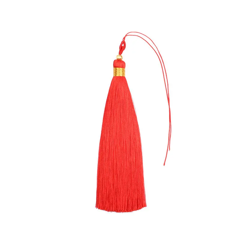1PC 13CM Craft Tassels Silk Ha - Home Textiles Designer ulasan dan harga