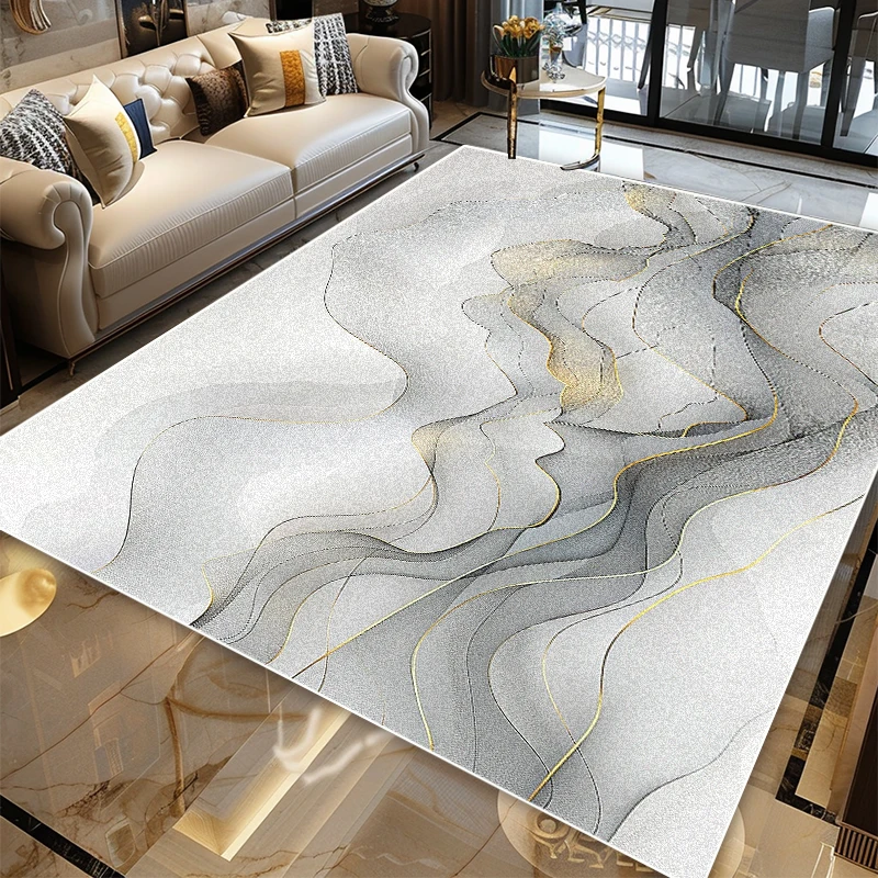 Nordic Marble Art Design Non-S - Home Textiles Designer ulasan dan harga