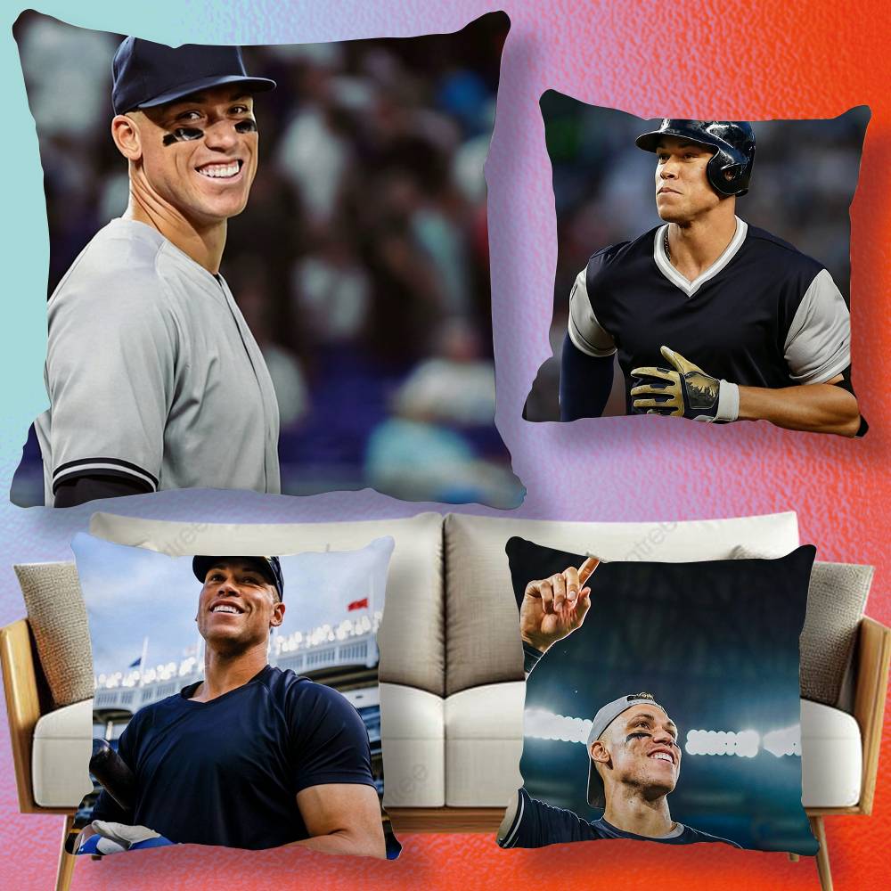 A-Aaron Judge   Pillow cover g - Home Textiles Definition ulasan dan harga