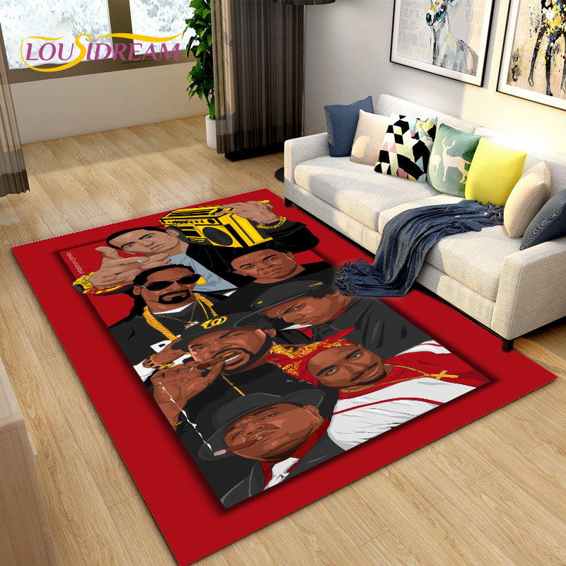 Hip Hop Art Rapper Legend Star - Home Art Textiles ulasan dan harga