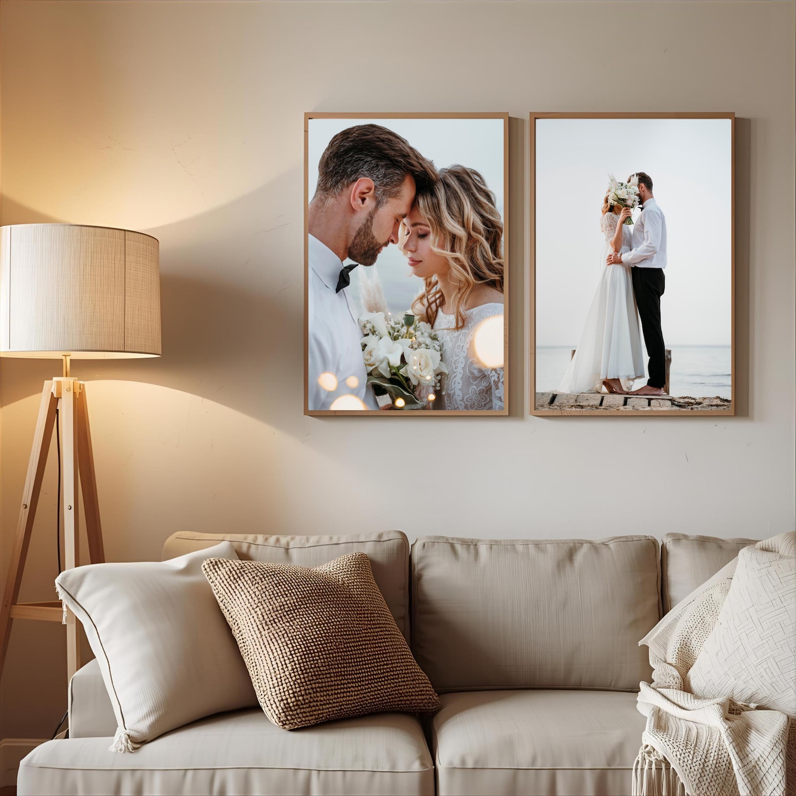 Personalized Photo Canvas, Cus - Home Textiles & Furnishings ulasan dan harga
