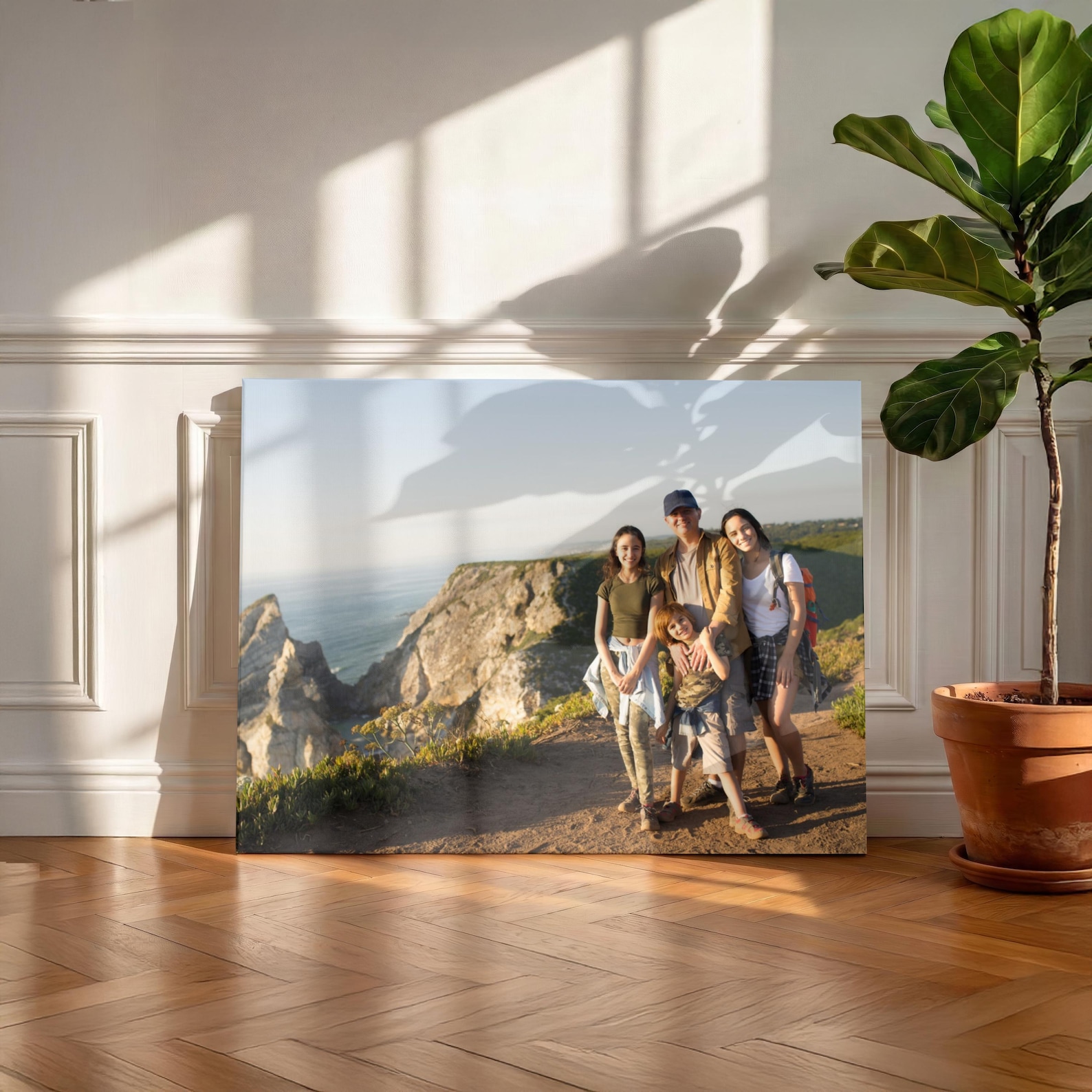 Personalized Photo Canvas, Cus - Home Textiles & Furnishings ulasan dan harga