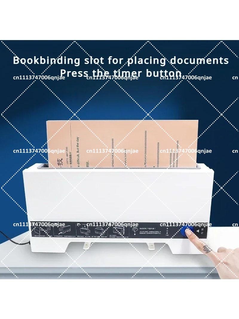 A4 110V Hot Melt Binding Machi - Hot Home Of Textiles ulasan dan harga