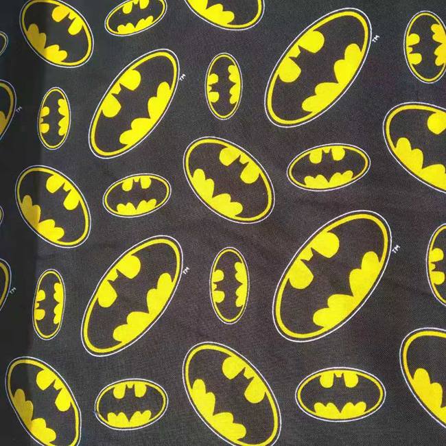 140cm Width Cartoon Batman Log - Home Textiles Designer ulasan dan harga
