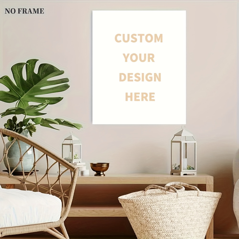 Custom Canvas Print with Your  - Home Textiles & Furnishings ulasan dan harga