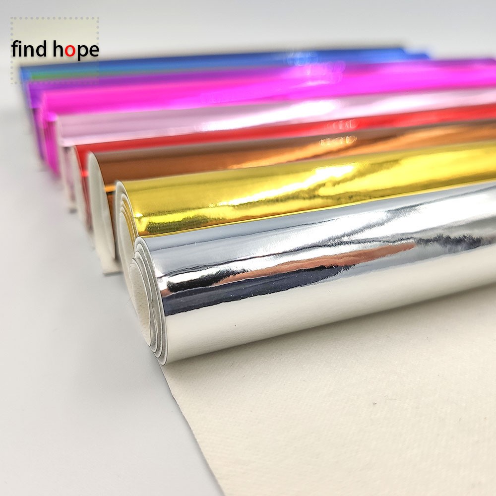 Holographic Mirror Shiny PU Le - Home Textiles Designer ulasan dan harga