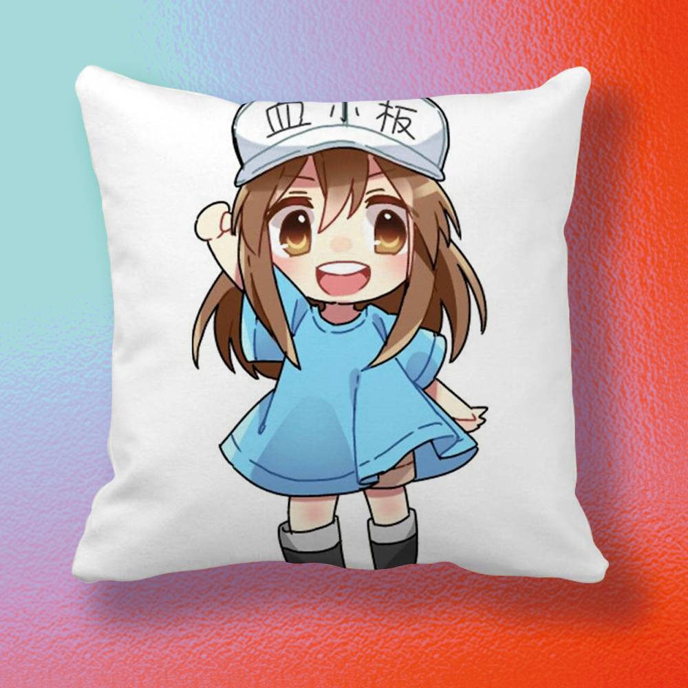 Anime Cells at Work  Pillow co - Home Textiles Definition ulasan dan harga