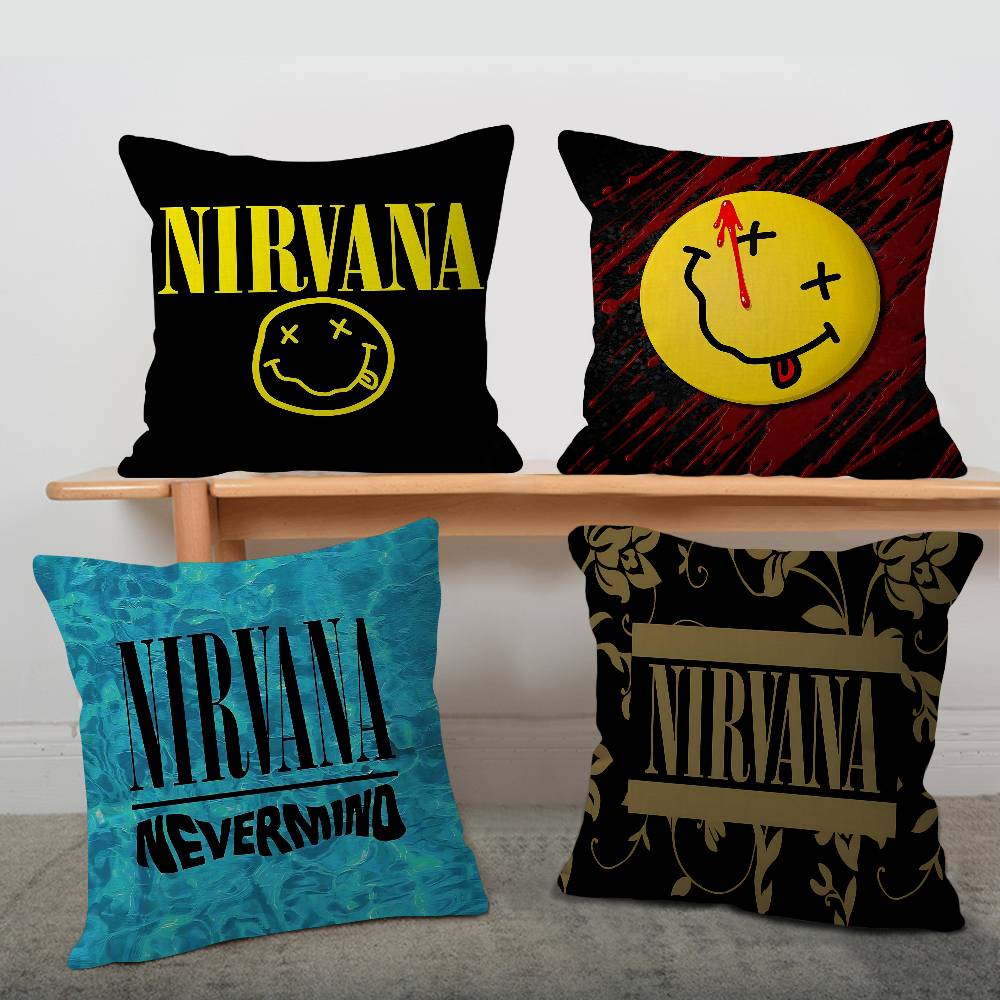Band Hot N-Nirvanas Pillow Cus - Hot Home Of Textiles ulasan dan harga