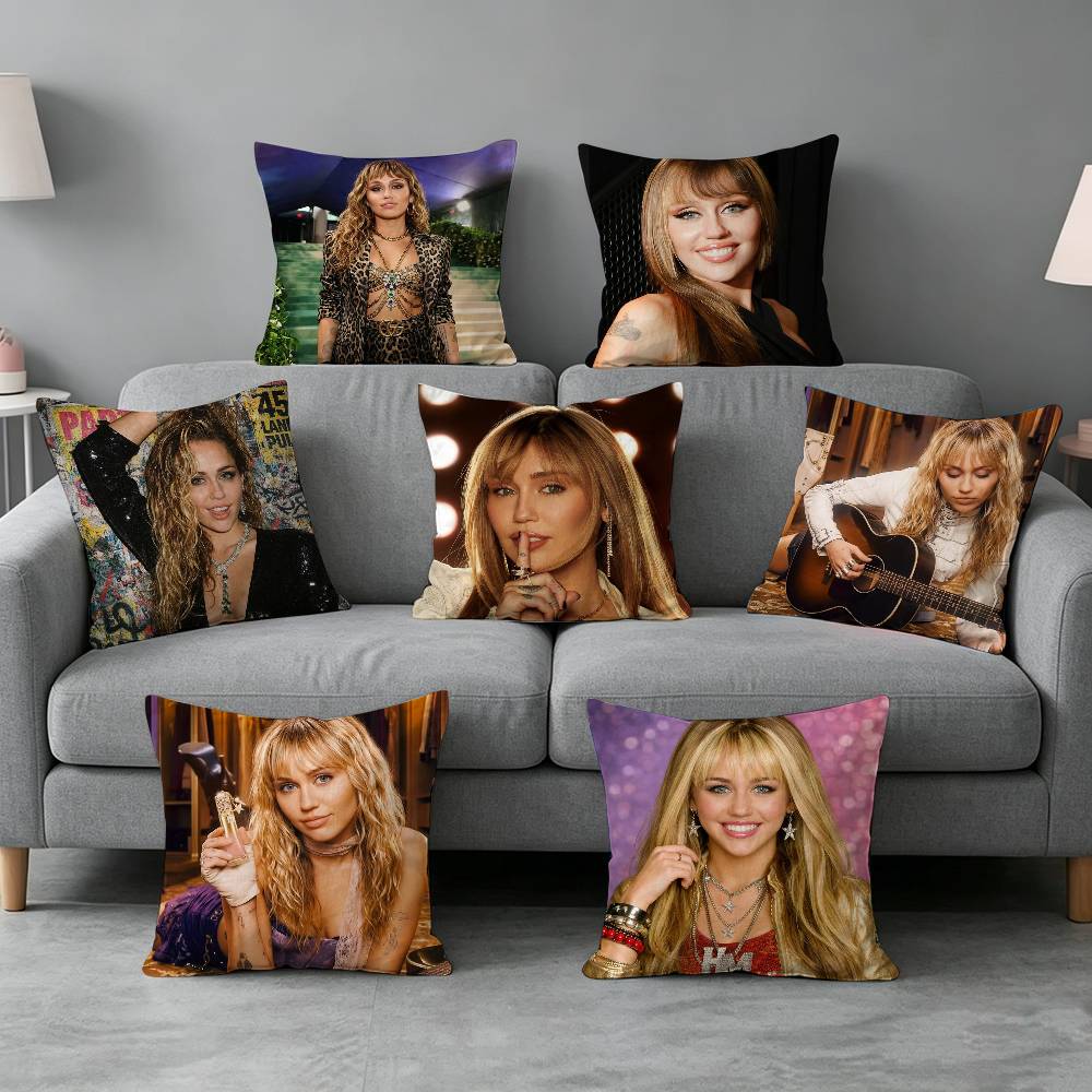 Hannah Montana-a Pillow cover  - Home Textiles Definition ulasan dan harga