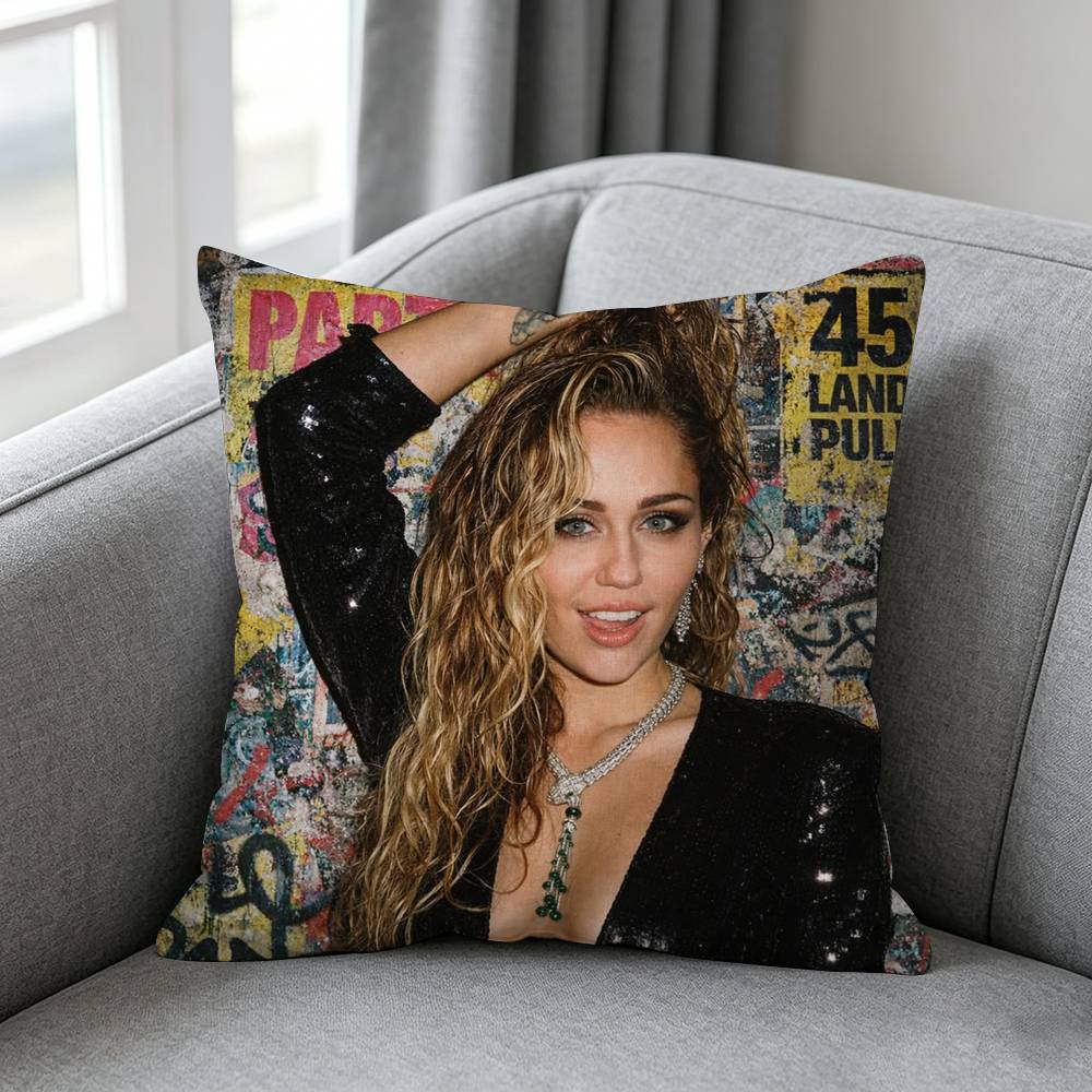 Hannah Montana-a Pillow cover  - Home Textiles Definition ulasan dan harga